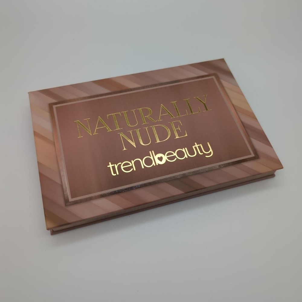 Eyeshadow palette called Naturally Nude by trend beauty